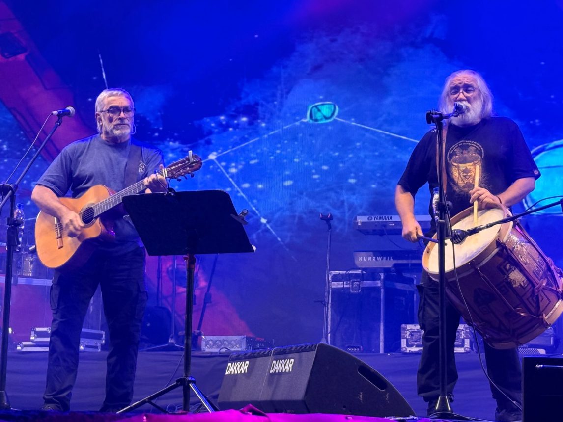 Multitudinaria convocatoria del Festival del Artesano: Luciano Pereyra fue ovacionado por el público