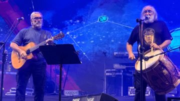 Multitudinaria convocatoria del Festival del Artesano: Luciano Pereyra fue ovacionado por el público