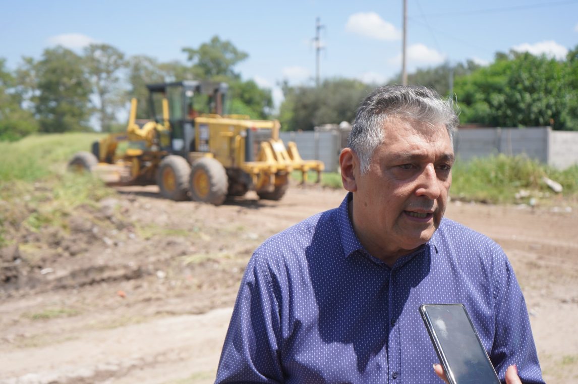 El plan de obras de mejoramiento integral llegó al ingreso a La Guarida