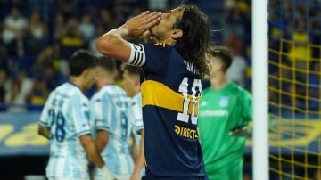 Cavani, otra vez afuera: se resintió y no será convocado