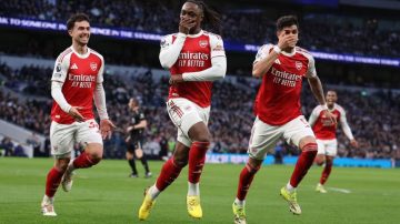 Arsenal fue contundente y aplastó a Tottenham en el clásico