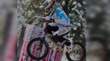 Lisandro Díaz fue convocado al seleccionado mayor y consolida su proyección en el BMX argentino