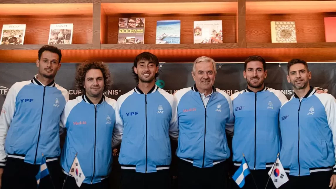 Con Trungelliti como bandera, Argentina visita a Corea del Sur por la Copa Davis
