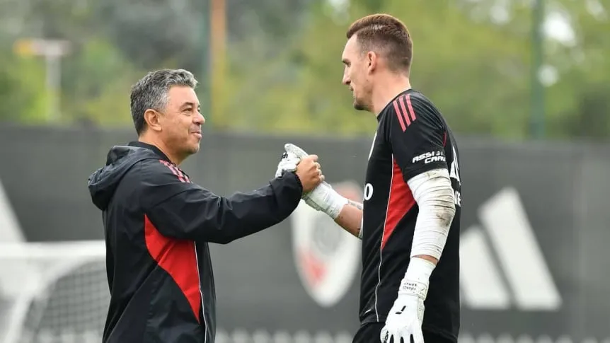 Armani podría volver a la titularidad en River ante Vélez tras su lesión