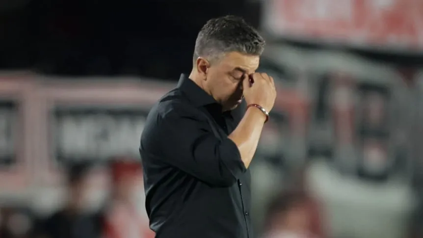 “Jugamos muy mal”: el fuerte análisis de Gallardo tras la caída de River