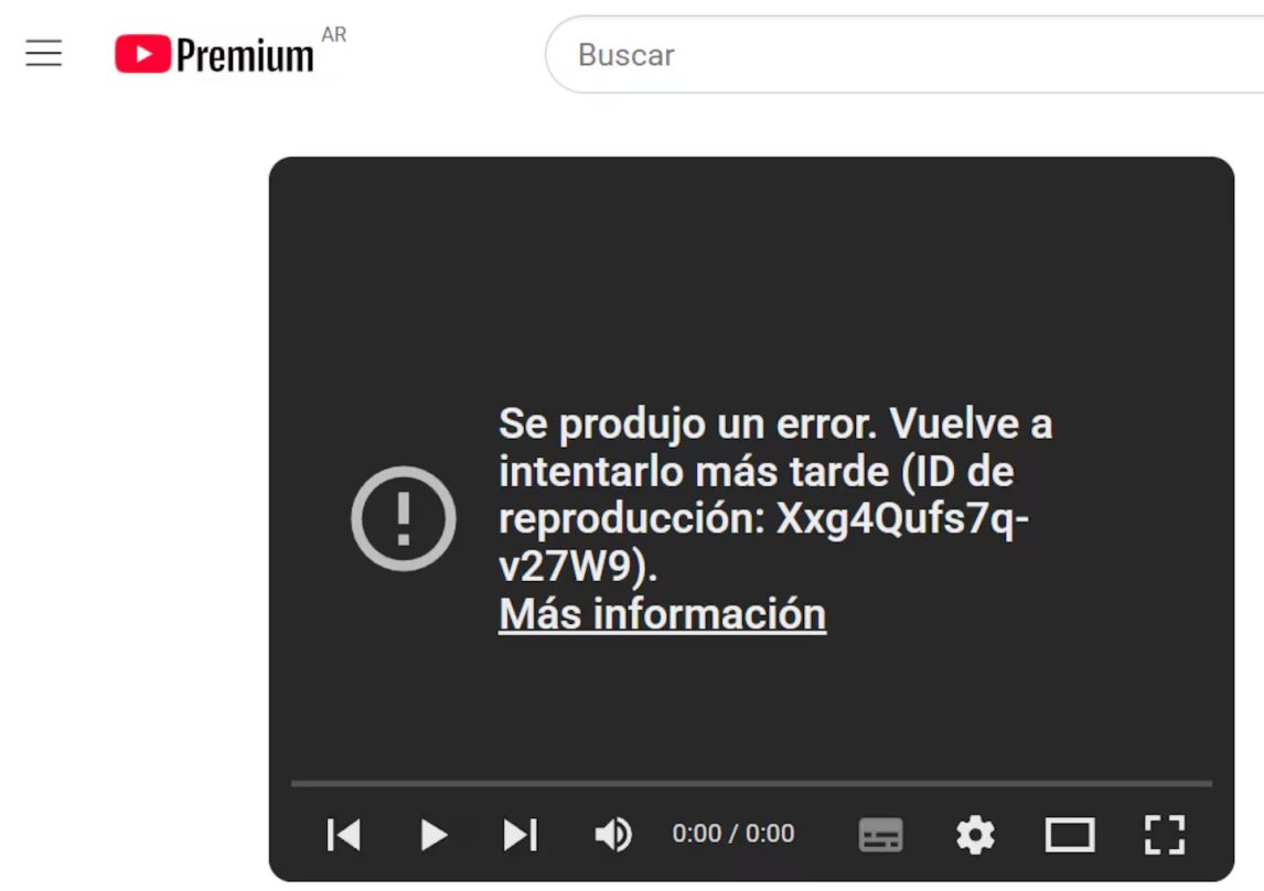 Caos mundial por la caída de YouTube: más de 10.000 usuarios reportaron fallas