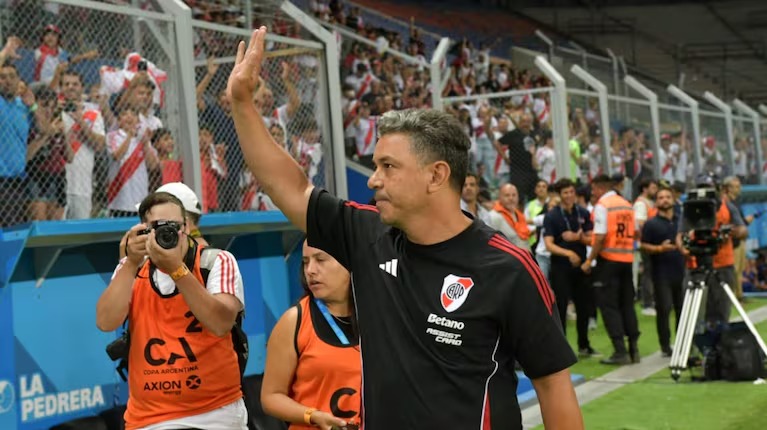 Qué dijo Gallardo sobre su continuidad en River tras el sufrido triunfo ante Bolívar