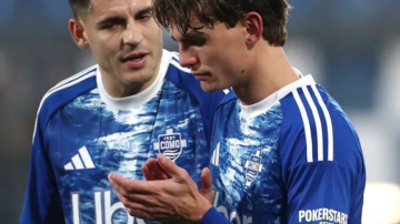 Video: Nico Paz falló un penal sobre la hora y terminó llorando