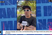 Mauricio Sayago sobre el skatepark en Santiago: “Se podrá entrenar de manera profesional y hasta traer un mundial”