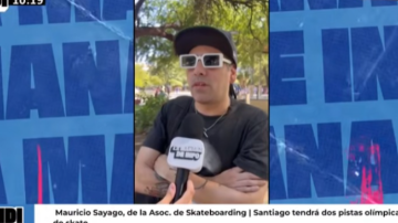 Mauricio Sayago sobre el skatepark en Santiago: “Se podrá entrenar de manera profesional y hasta traer un mundial”