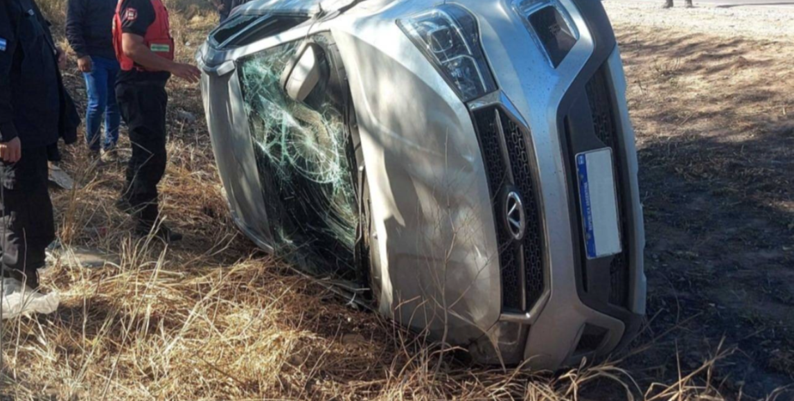 Una mujer de Monte Quemado se salvó de milagro tras protagonizar un violento vuelco cerca de Tintina
