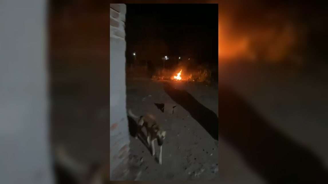 VIDEO. Mujer protagonizó un confuso episodio y huyó a una zona montuosa en Añatuya