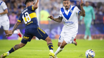 Vélez fue superior a Boca y le ganó en Liniers para subirse a la punta