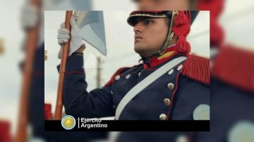 Un joven de Monte Quemado integra el Regimiento de Granaderos a Caballo
