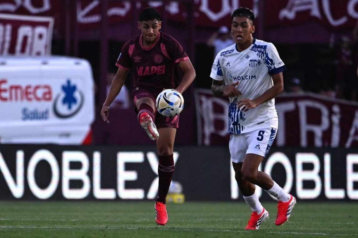 Lanús rescató un empate de manera agónica ante Talleres (C)