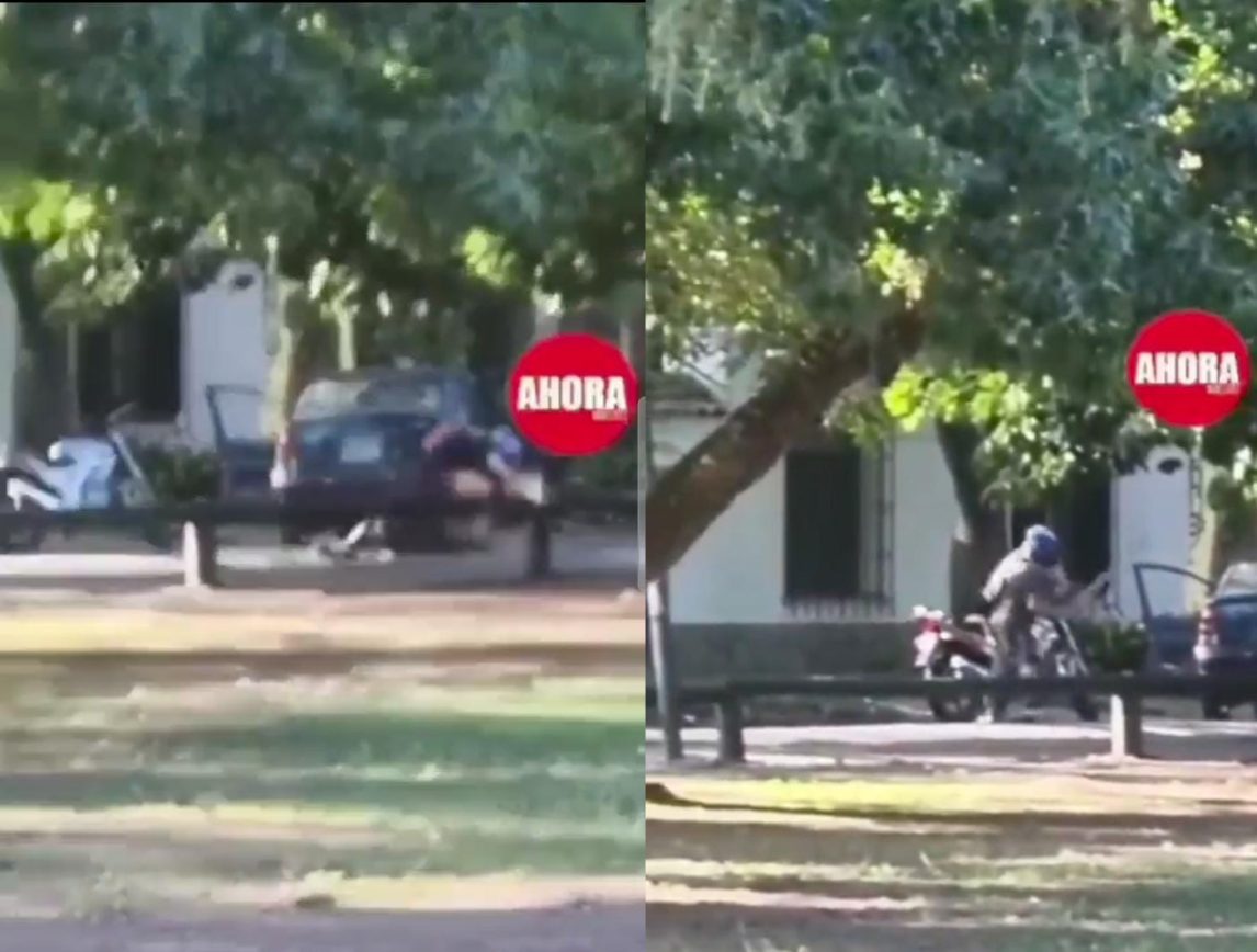 Motociclista mató a golpes a un automovilista tras una discusión en la calle