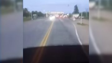 Polémica: un camionero se negó a pagar peaje en la Ruta 34 en Fernández