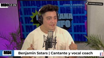 Benja Sstars, el “hombre con voz de mujer” deslumbró en La Mañana de Info