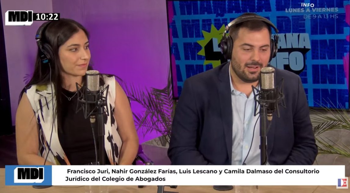 Asesoramiento legal sin costo: jóvenes abogados ofrecen consultorio gratuito en la ciudad