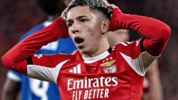 La UEFA suspendió provisoriamente a Prestianni tras la denuncia de Vinicius por racismo