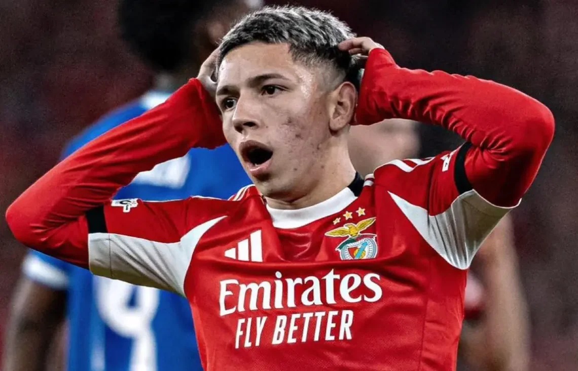 La UEFA suspendió provisoriamente a Prestianni tras la denuncia de Vinicius por racismo