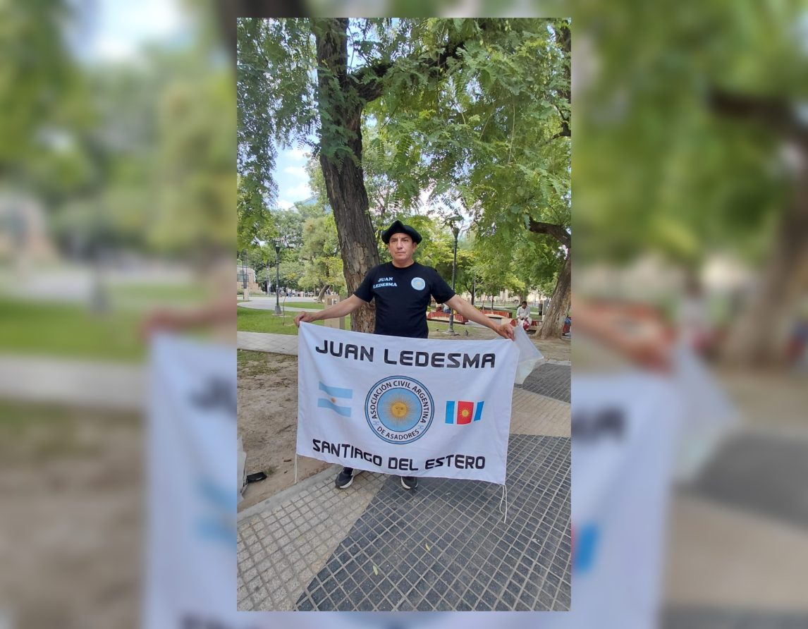 Juan Ledesma, chef santiagueño, representará a la Argentina en el Mundial de Asadores en México