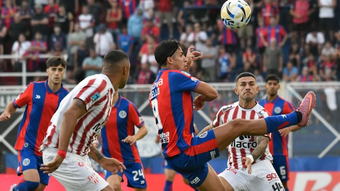 San Lorenzo rescató un agónico empate ante Instituto de Córdoba