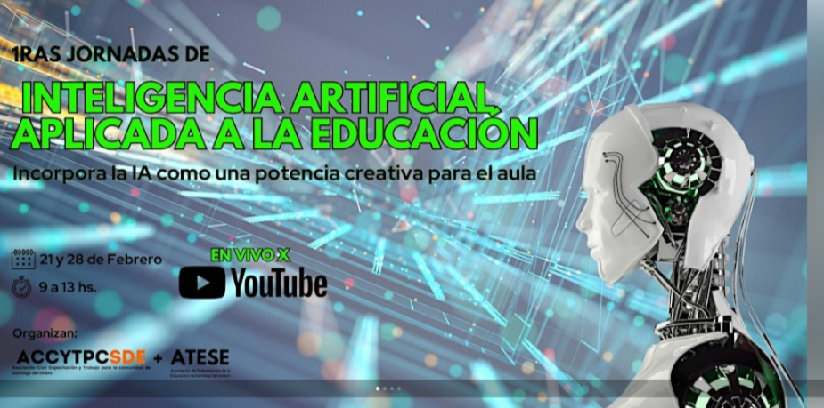 Sigue abierta la inscripción para las “Primeras Jornadas de Inteligencia Artificial Aplicada a la Educación”