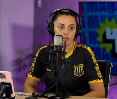 Rocío Sabalza, propulsora del fútbol femenino en Santiago del Estero pasó por la Mañana de Info