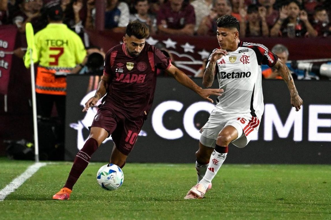 Lanús y Flamengo definen al campeón de la Recopa: hora, formaciones y cómo ver en vivo