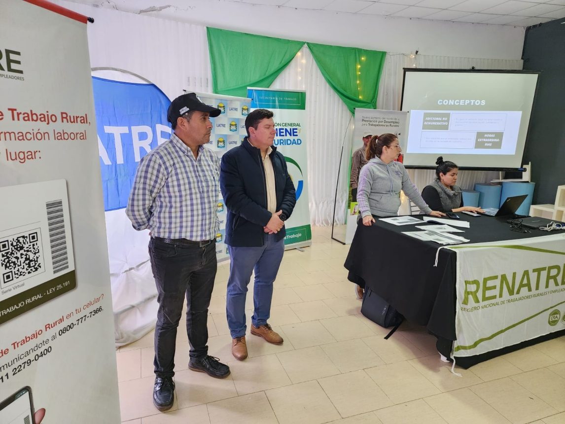 Más controles y presencia territorial: RENATRE fortalece las inspecciones laborales en Santiago del Estero