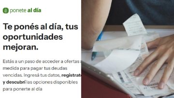 Ponete al día: lanzan una web para regularizar deudas con descuentos del 80%