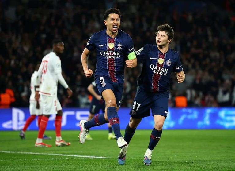 PSG empató con Mónaco y aseguró su pase a octavos