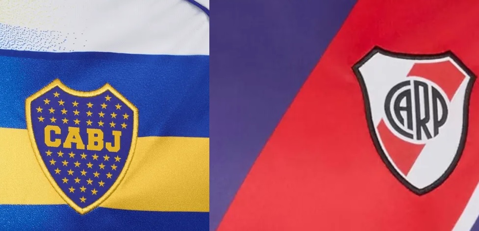 Boca y River presentaron sus nuevas camisetas alternativas
