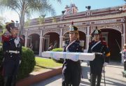 Trasladan el sable corvo de San Martín hacia el Regimiento de Granaderos