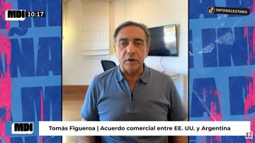 Tomás Figueroa calificó como una “revolución” el acuerdo de Libre Comercio con Estados Unidos