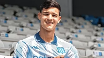 Preocupación en Racing y la Selección por la lesión de Valentín Carboni