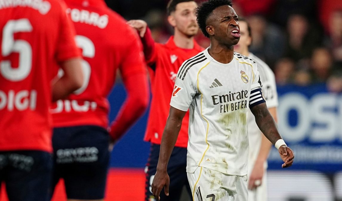 Vinícius Jr., blanco de nuevos ataques en España durante un partido