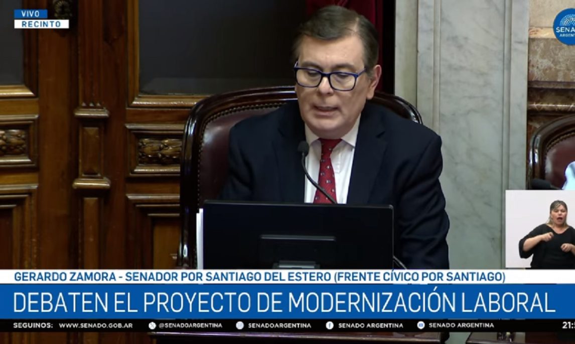 Zamora sobre la Reforma Laboral: “Las democracias débiles tienen esta tendencia a impulsar leyes contradictorias”