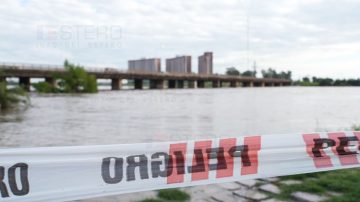 Viernes 13 en el río Dulce: “La situación está controlada”, aseguró el subdirector de Defensa Civil