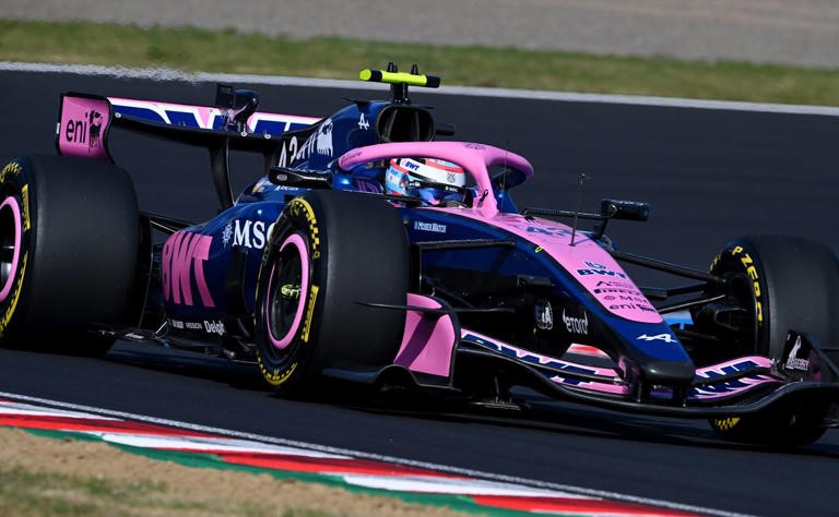 Franco Colapinto en la FP2 del Gran Premio de Japón: 17° y atrás de Pierre Gasly