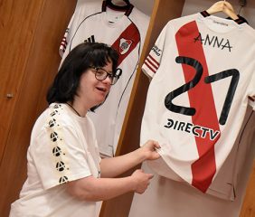 River utilizará numeros especiales en su camiseta por el Día Mundial del Sindrome de Down