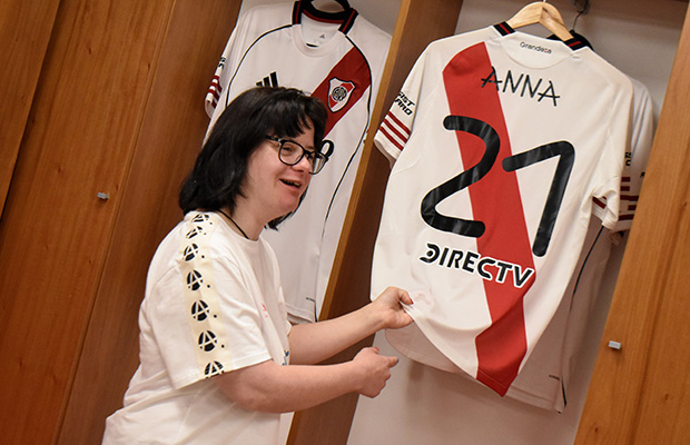 River utilizará numeros especiales en su camiseta por el Día Mundial del Sindrome de Down