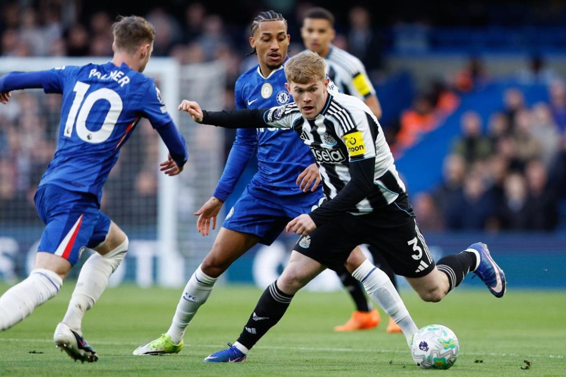 Victoria del Newcastle ante el Chelsea