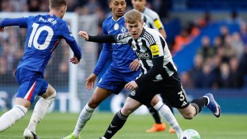 Victoria del Newcastle ante el Chelsea