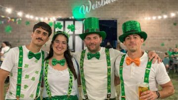 Este viernes: Weisburd celebra San Patricio con un sunset único para brindar en familia
