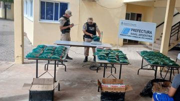 Golpe al contrabando: secuestran más de 30 kilos de coca en plena Ruta 9