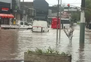 Mar del Plata bajo el agua tras intensas lluvias