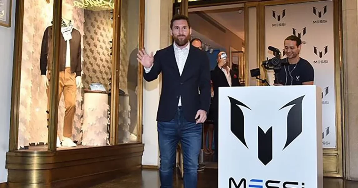 Messi denunció a plataformas de venta online por comercialización de productos apócrifos de su marca