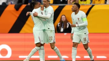 Con dos golazos, Francia le ganó a Brasil y se quedó con el amistoso